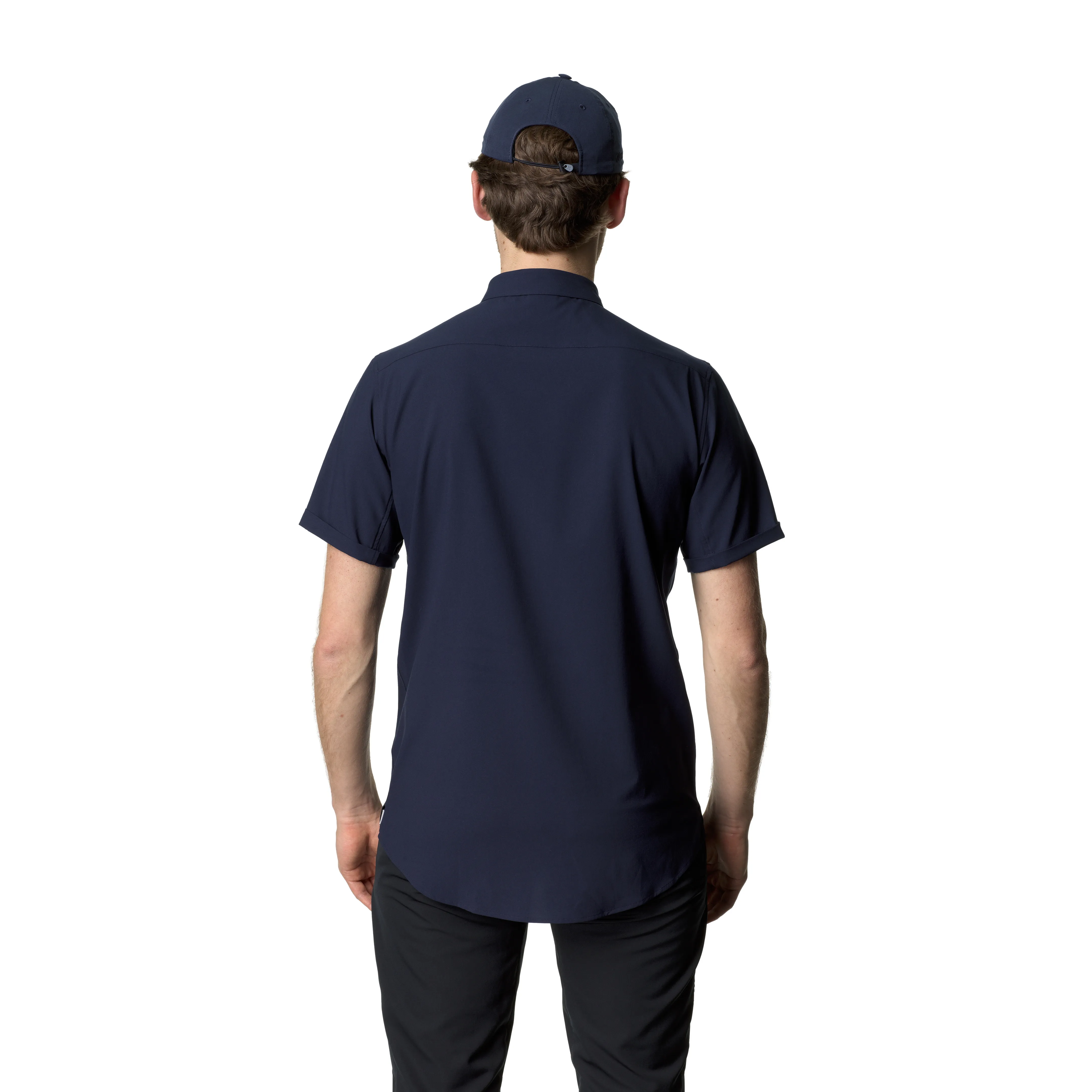 Houdini Men&#x27;s Shortsleeve Shirt Blue Illusion | Buy Houdini Men&#x27;s Shortsleeve Shirt Blue Illusion here | Outnorth