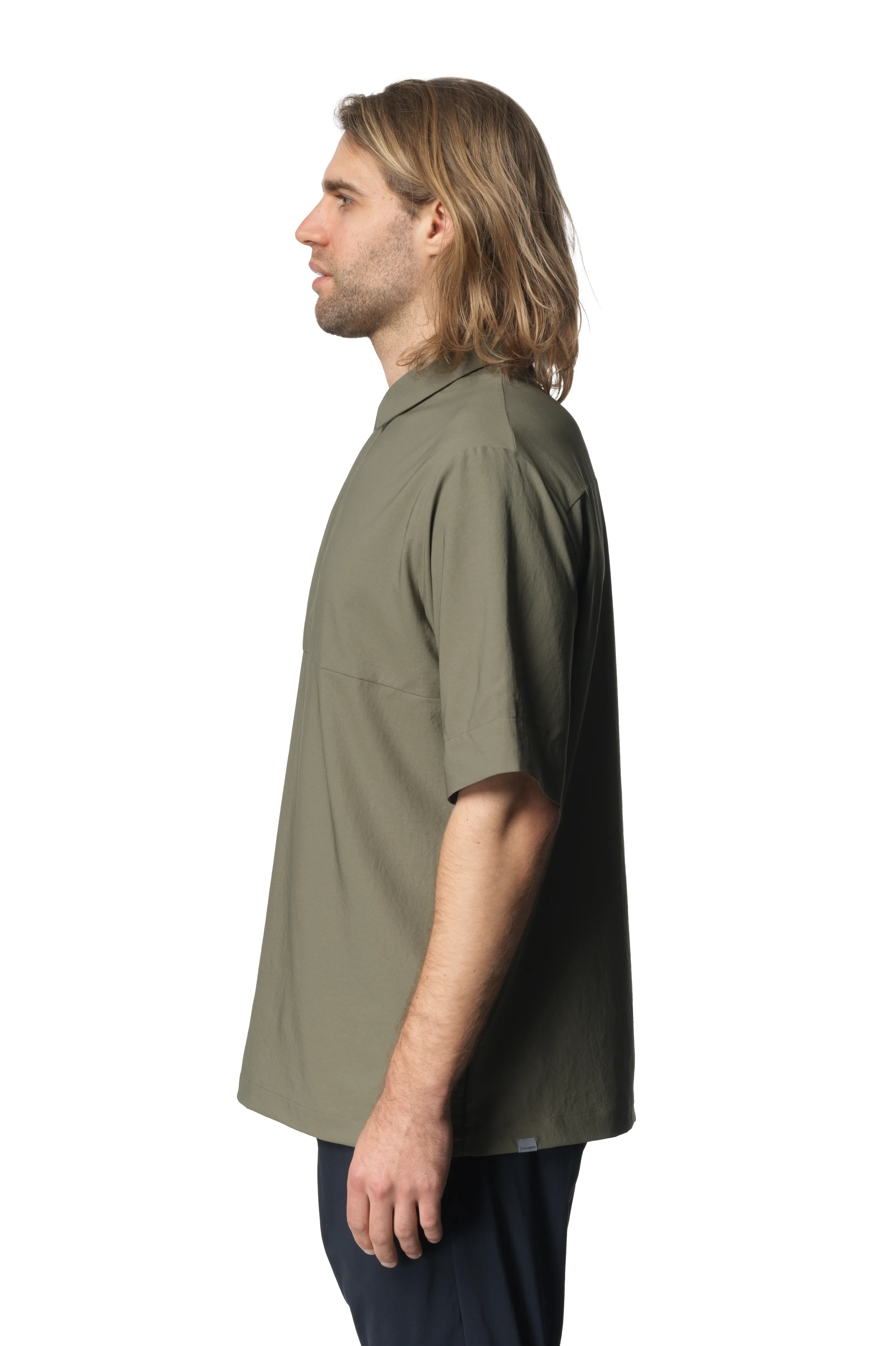 Houdini Men&#x27;s Shortsleeve Shirt Sage Green | Buy Houdini Men&#x27;s Shortsleeve Shirt Sage Green here | Outnorth