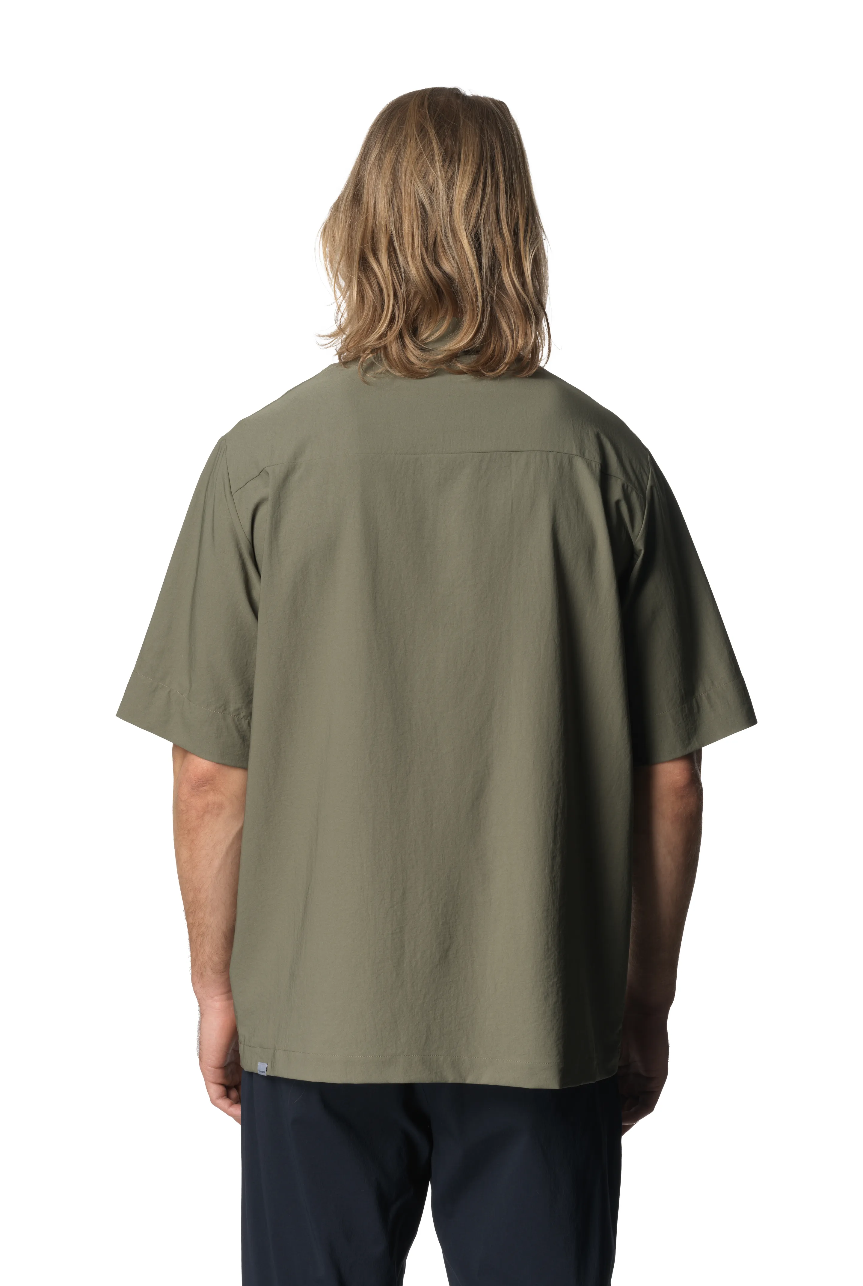 Houdini Men&#x27;s Shortsleeve Shirt Sage Green | Buy Houdini Men&#x27;s Shortsleeve Shirt Sage Green here | Outnorth