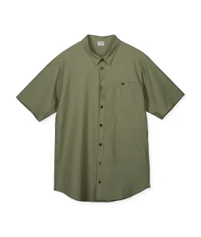 Houdini Men&#x27;s Shortsleeve Shirt Sage Green | Buy Houdini Men&#x27;s Shortsleeve Shirt Sage Green here | Outnorth