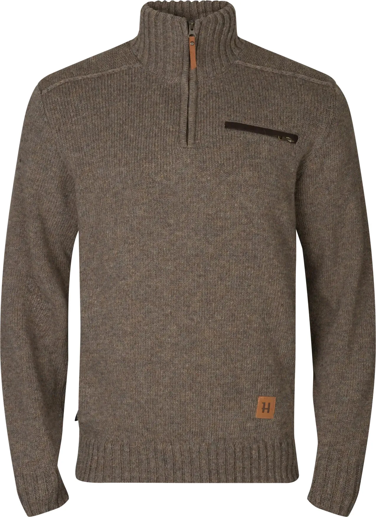 Härkila Men&#x27;s Annaboda 2.0 HSP Knitted Shirt Dark Sand | Buy Härkila Men&#x27;s Annaboda 2.0 HSP Knitted Shirt Dark Sand here | Outnorth