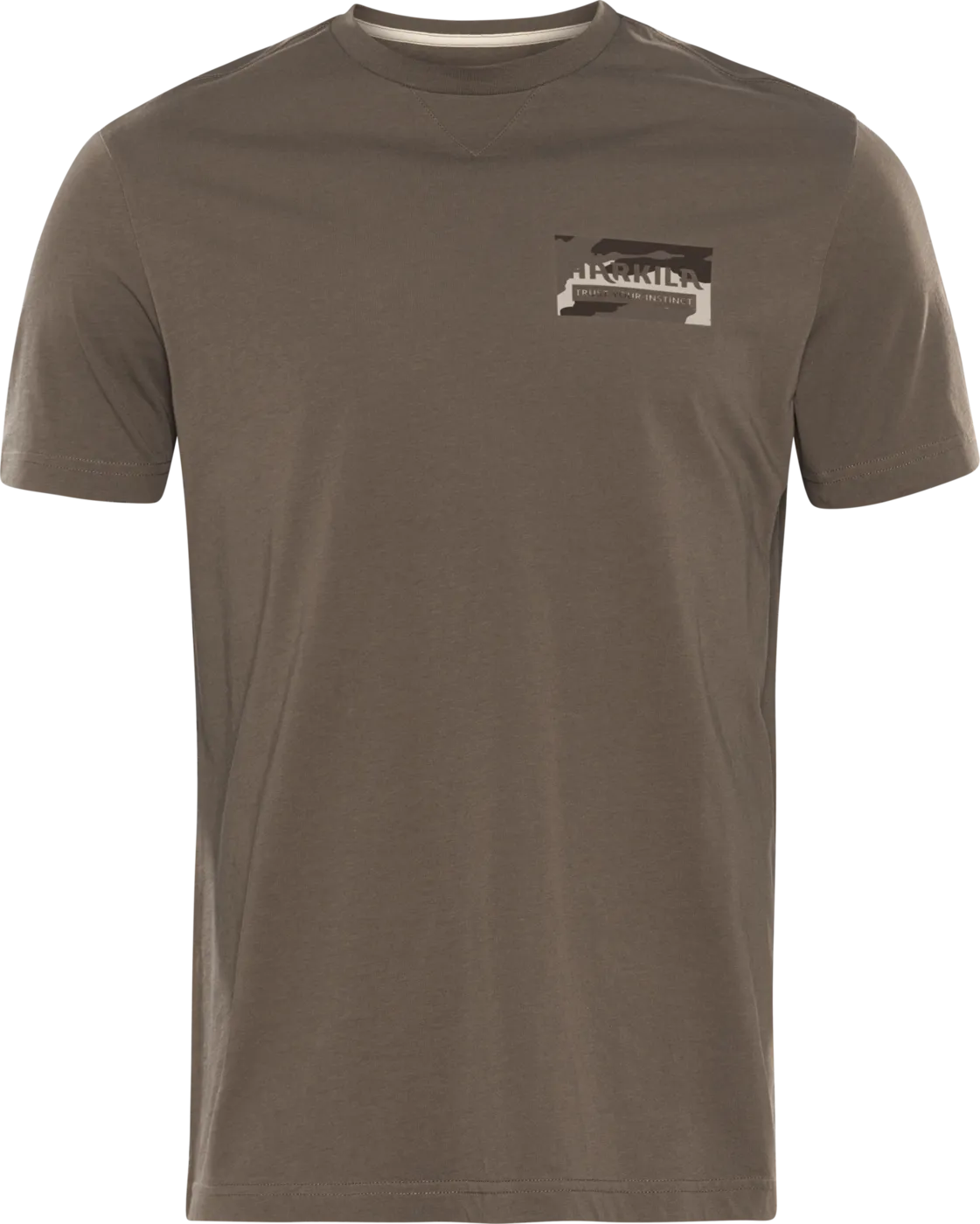 Härkila Men&#x27;s Core T-Shirt Brown Granite | Buy Härkila Men&#x27;s Core T-Shirt Brown Granite here | Outnorth
