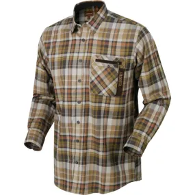 Härkila Men&#x27;s Newton Longsleeve Shirt Tapenade Check | Buy Härkila Men&#x27;s Newton Longsleeve Shirt Tapenade Check here | Outnorth