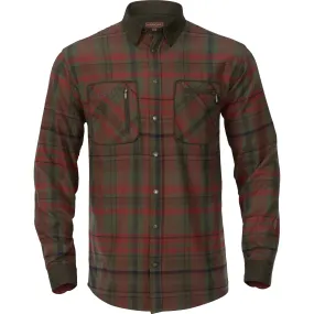 Härkila Men&#x27;s Pajala Shirt Red Autumn Check | Buy Härkila Men&#x27;s Pajala Shirt Red Autumn Check here | Outnorth