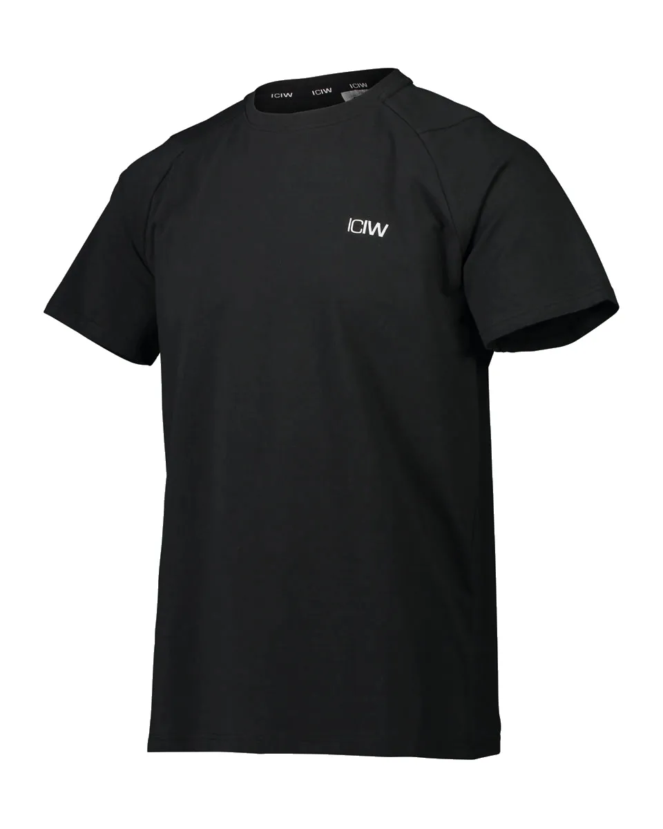ICANIWILL Men&#x27;s Essential T-shirt Black | Buy ICANIWILL Men&#x27;s Essential T-shirt Black here | Outnorth