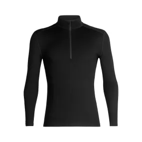 Icebreaker Men&#x27;s Merino 260 Tech Long Sleeve Half Zip Thermal Top Black | Buy Icebreaker Men&#x27;s Merino 260 Tech Long Sleeve Half Zip Thermal Top Black here | Outnorth
