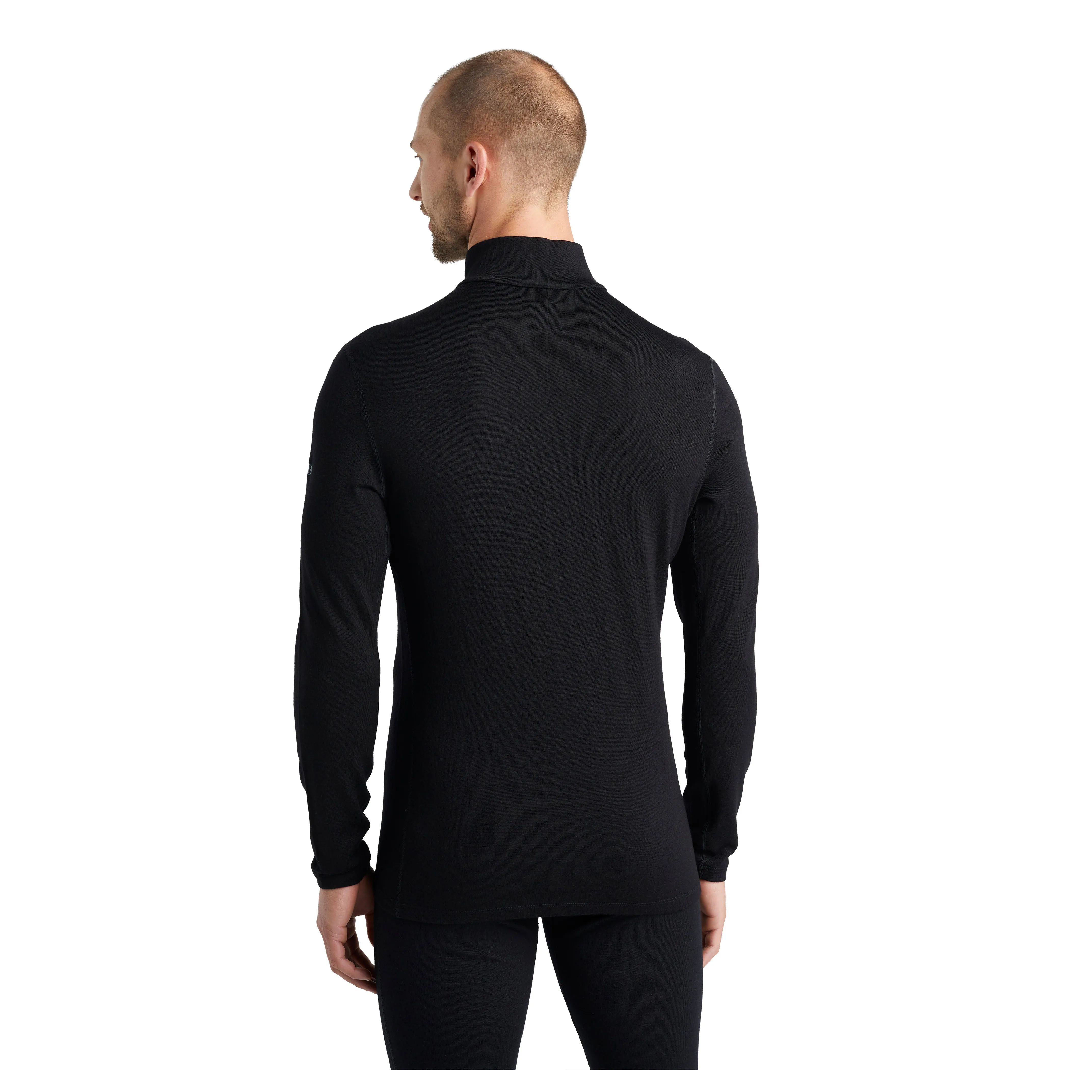 Icebreaker Men&#x27;s Merino 260 Tech Long Sleeve Half Zip Thermal Top Black | Buy Icebreaker Men&#x27;s Merino 260 Tech Long Sleeve Half Zip Thermal Top Black here | Outnorth