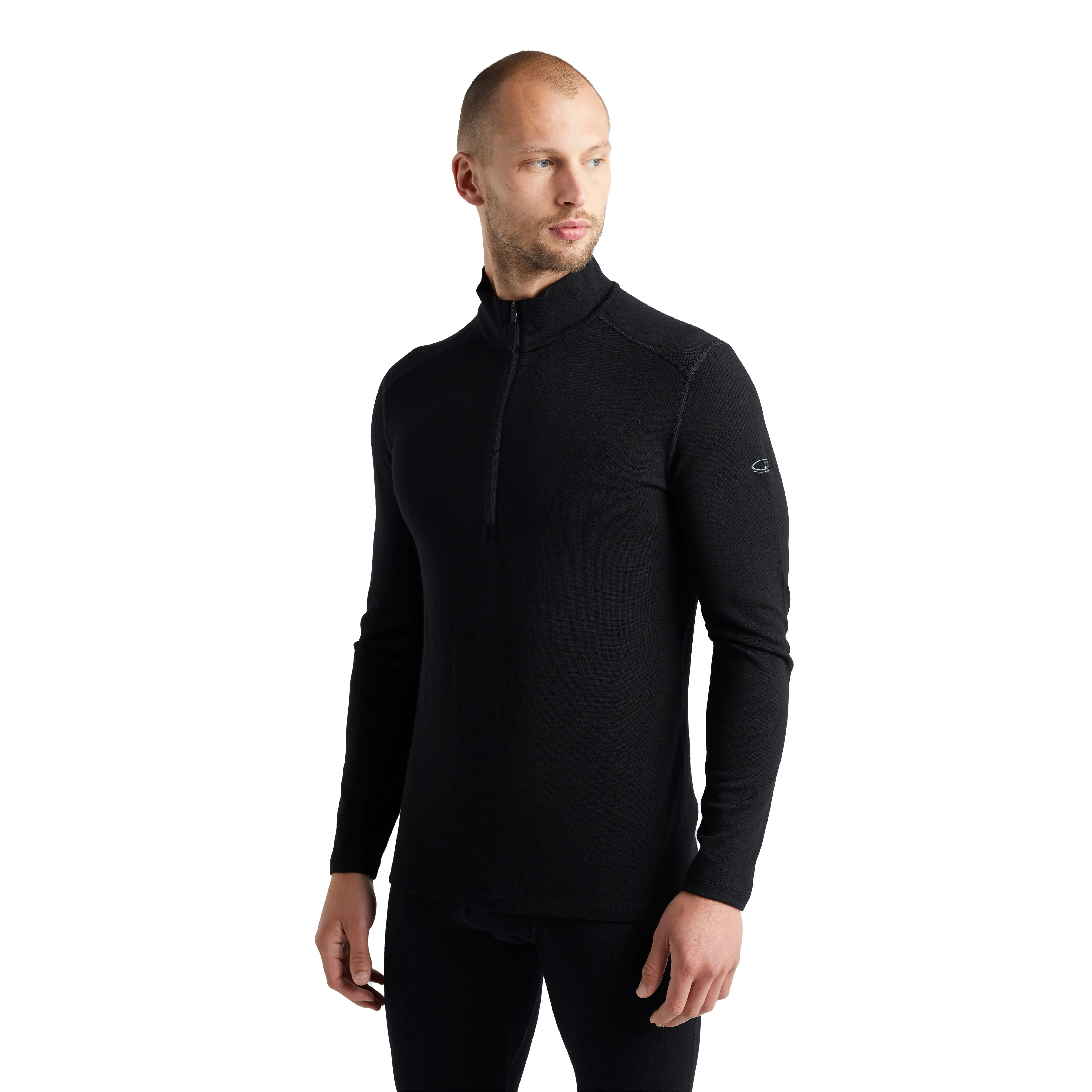 Icebreaker Men&#x27;s Merino 260 Tech Long Sleeve Half Zip Thermal Top Black | Buy Icebreaker Men&#x27;s Merino 260 Tech Long Sleeve Half Zip Thermal Top Black here | Outnorth