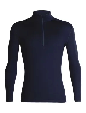 Icebreaker Men&#x27;s Merino 260 Tech Long Sleeve Half Zip Thermal Top Midnight Navy | Buy Icebreaker Men&#x27;s Merino 260 Tech Long Sleeve Half Zip Thermal Top Midnight Navy here | Outnorth