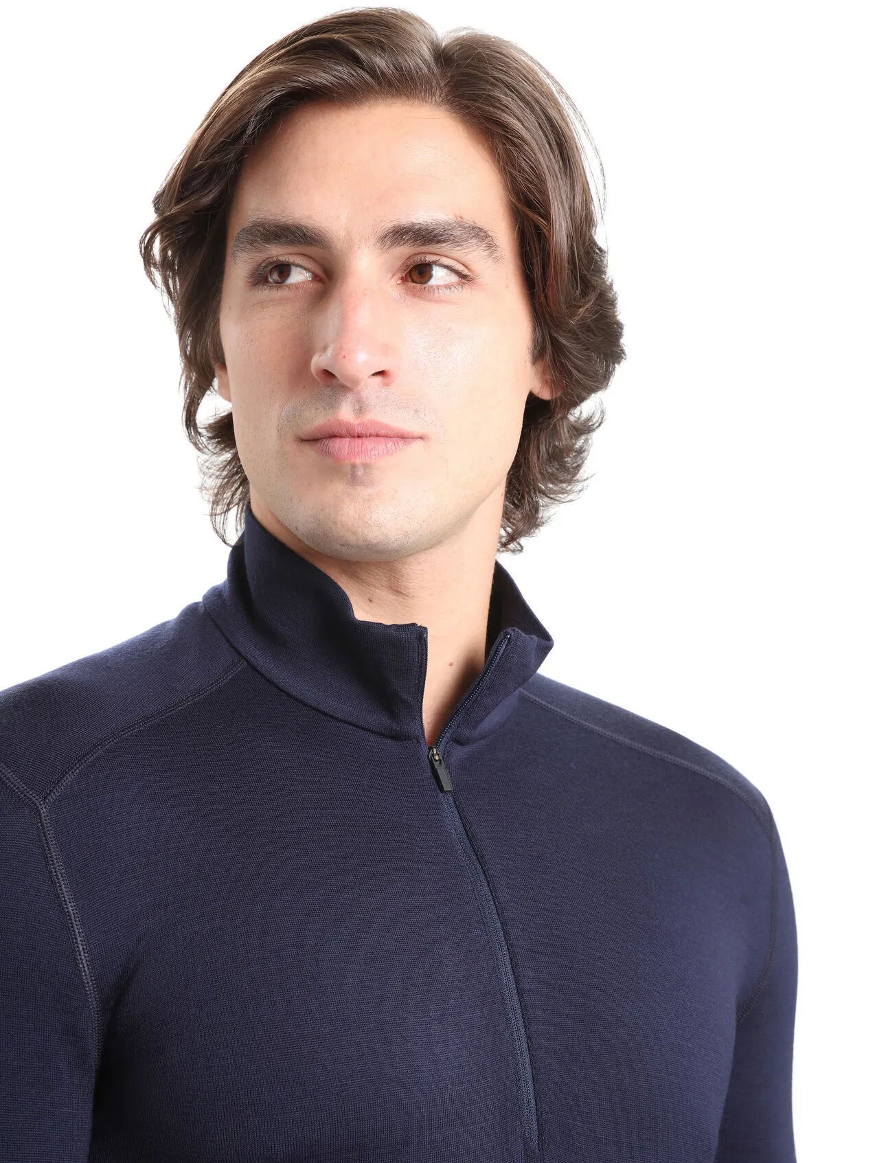 Icebreaker Men&#x27;s Merino 260 Tech Long Sleeve Half Zip Thermal Top Midnight Navy | Buy Icebreaker Men&#x27;s Merino 260 Tech Long Sleeve Half Zip Thermal Top Midnight Navy here | Outnorth