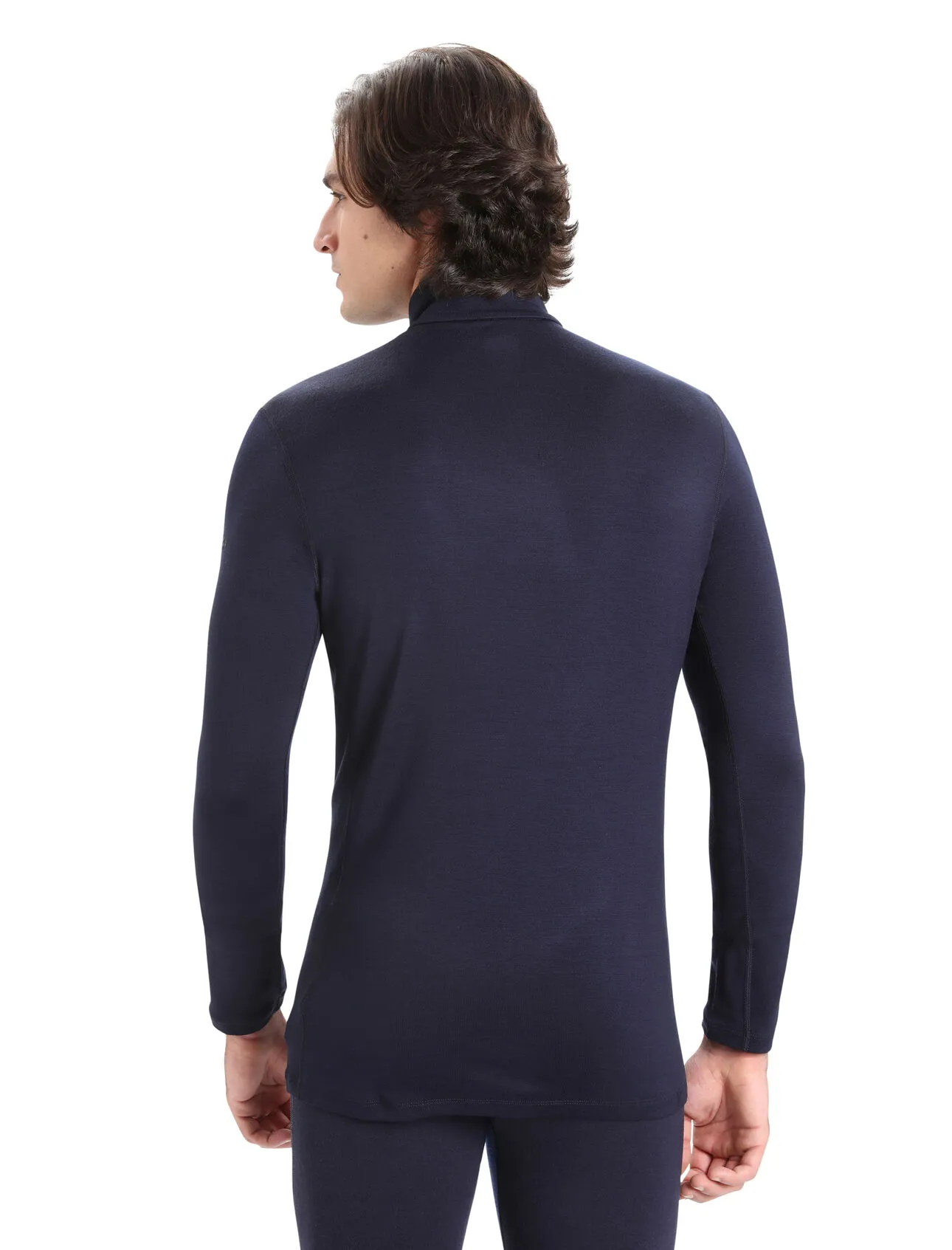 Icebreaker Men&#x27;s Merino 260 Tech Long Sleeve Half Zip Thermal Top Midnight Navy | Buy Icebreaker Men&#x27;s Merino 260 Tech Long Sleeve Half Zip Thermal Top Midnight Navy here | Outnorth