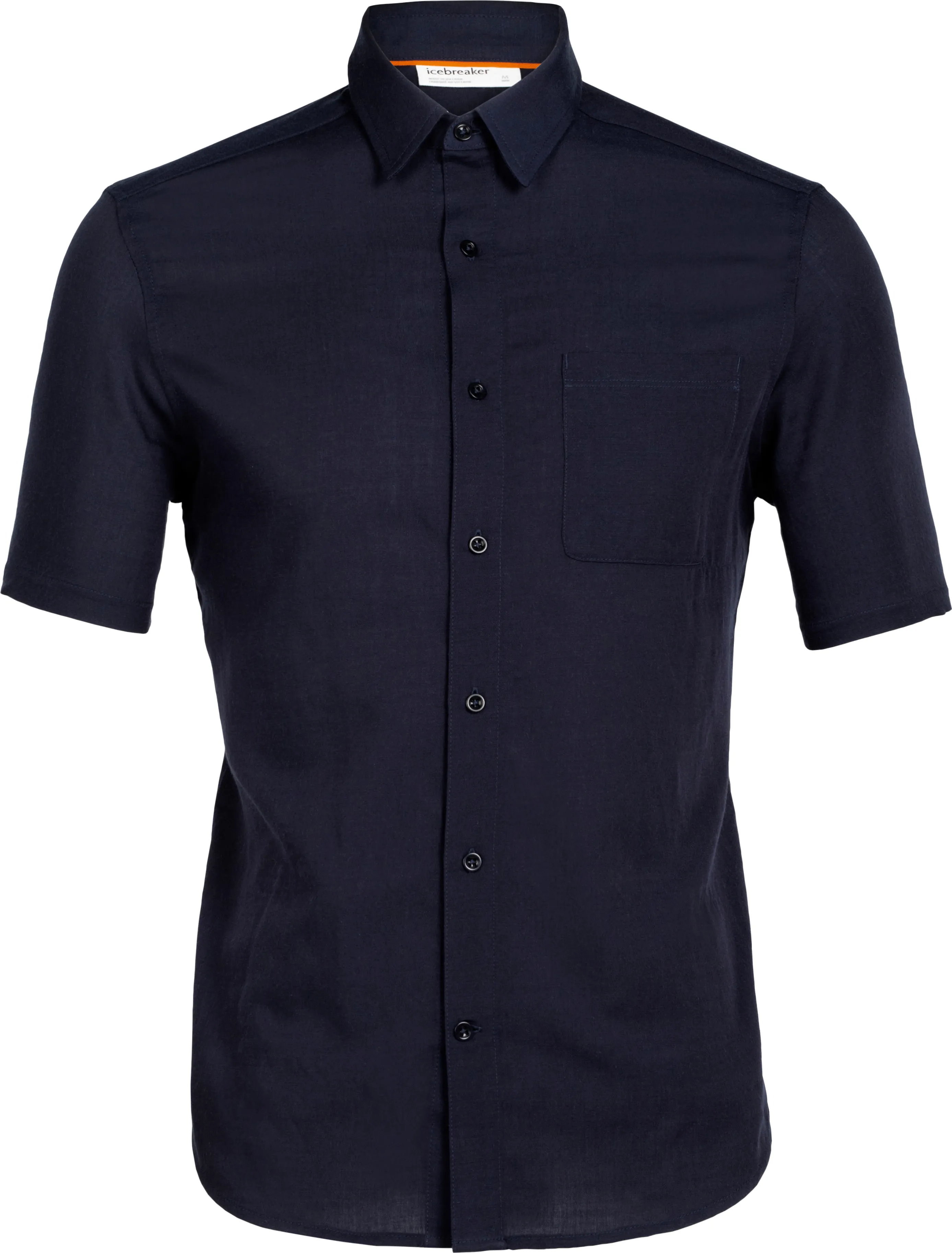 Icebreaker Men&#x27;s Steveston Short Sleeve Shirt Midnight Navy | Buy Icebreaker Men&#x27;s Steveston Short Sleeve Shirt Midnight Navy here | Outnorth
