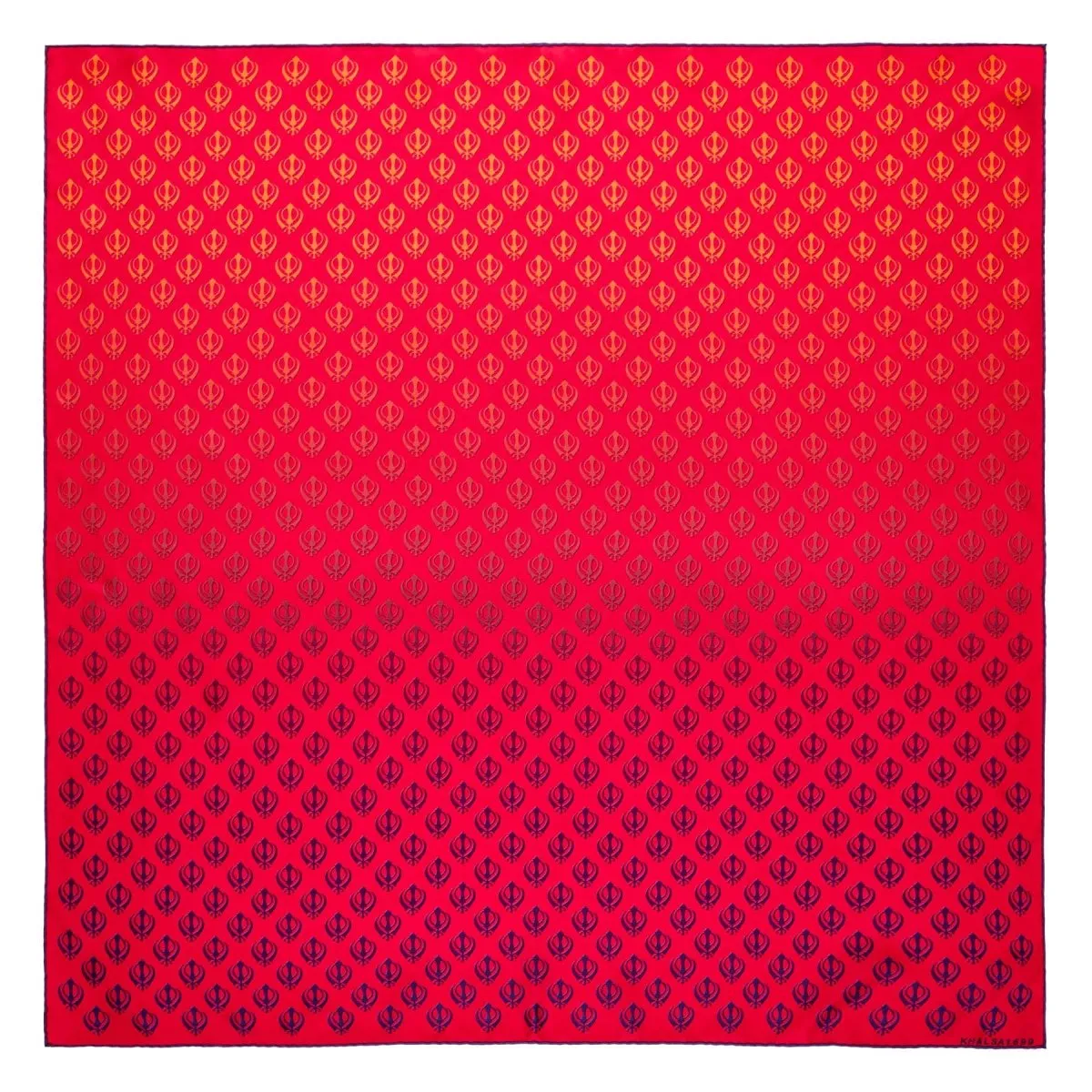 Italian Silk Twill Scarf (90 x 90cm)