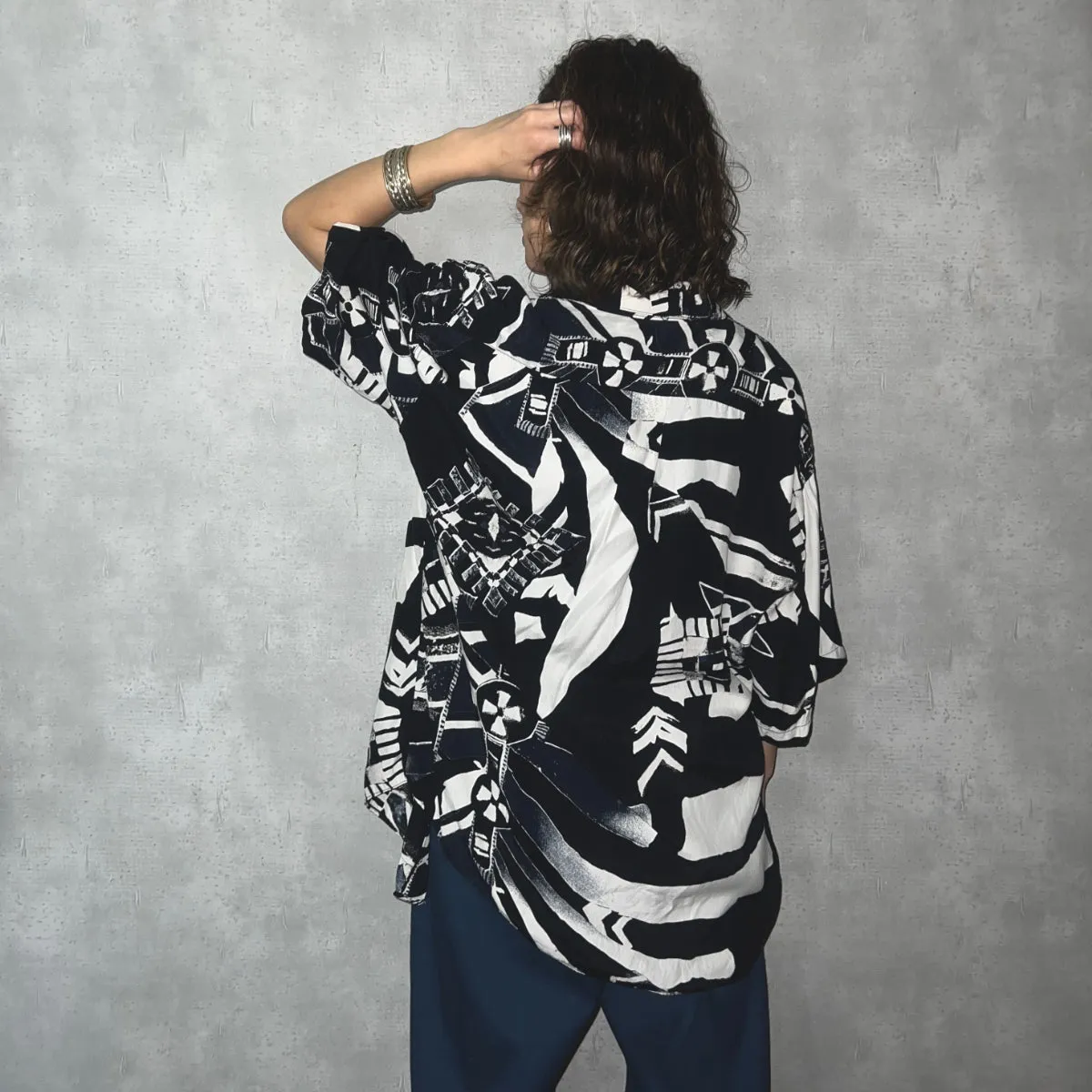 ITALY製 / PRINTED SS SHIRT (UNISEX)