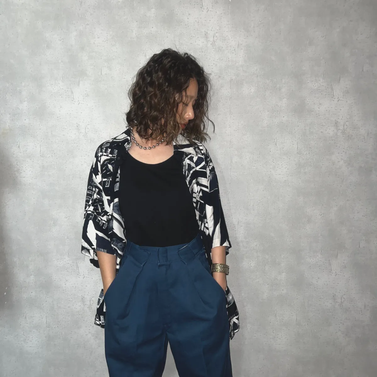 ITALY製 / PRINTED SS SHIRT (UNISEX)