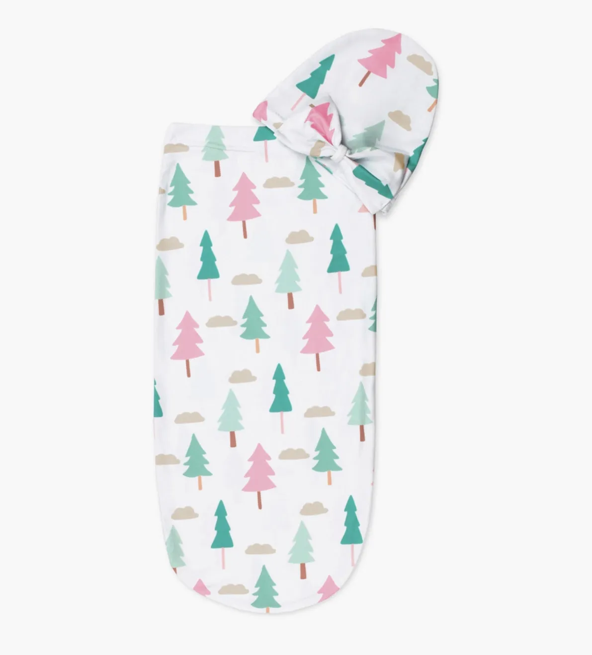 Itzy Ritzy Cutie Cocoon™ Matching Cocoon & Hat Set - On Cloud Pine