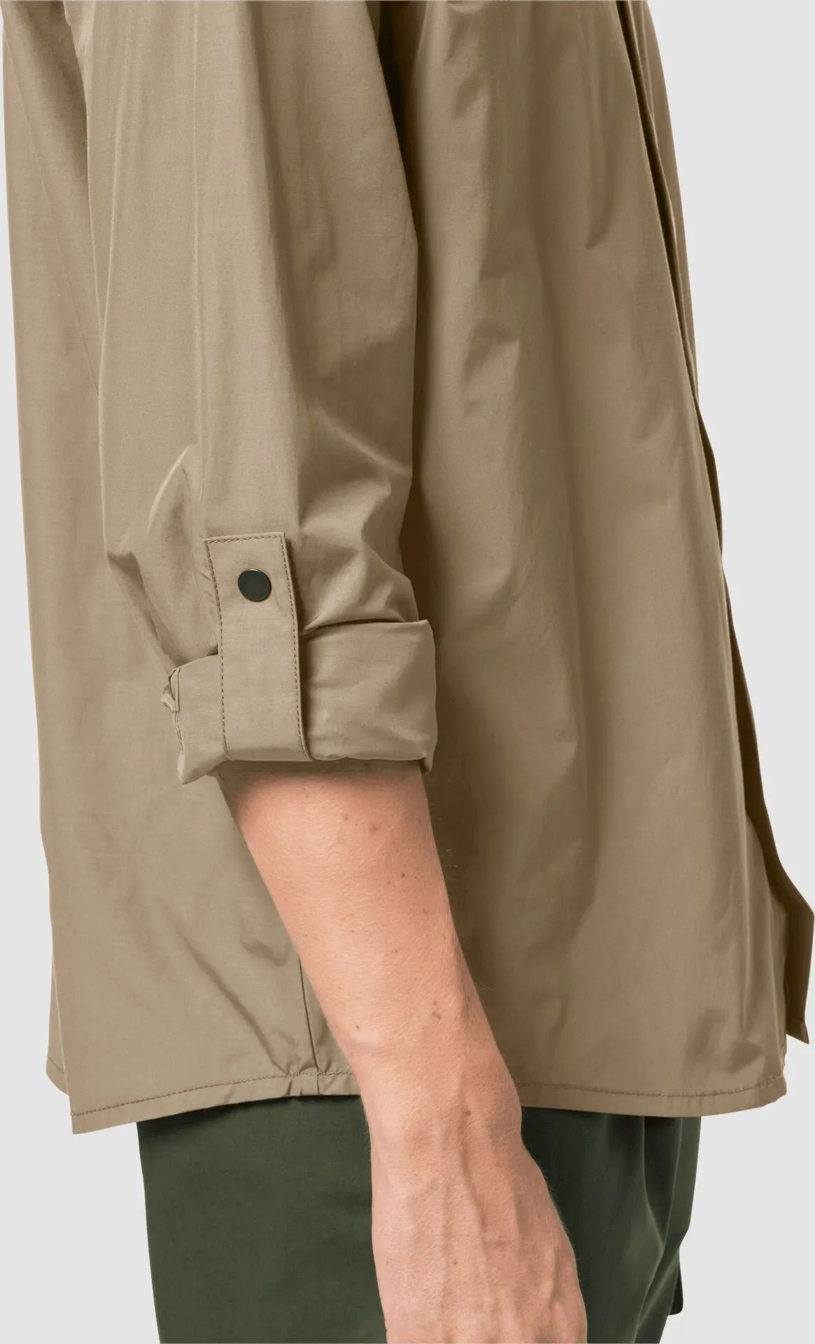 Jack Wolfskin Men&#x27;s Lakeside Roll-Up Shirt Sand Dune | Buy Jack Wolfskin Men&#x27;s Lakeside Roll-Up Shirt Sand Dune here | Outnorth
