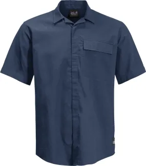 Jack Wolfskin Men&#x27;s Nature Summer Shirt Dark Indigo | Buy Jack Wolfskin Men&#x27;s Nature Summer Shirt Dark Indigo here | Outnorth
