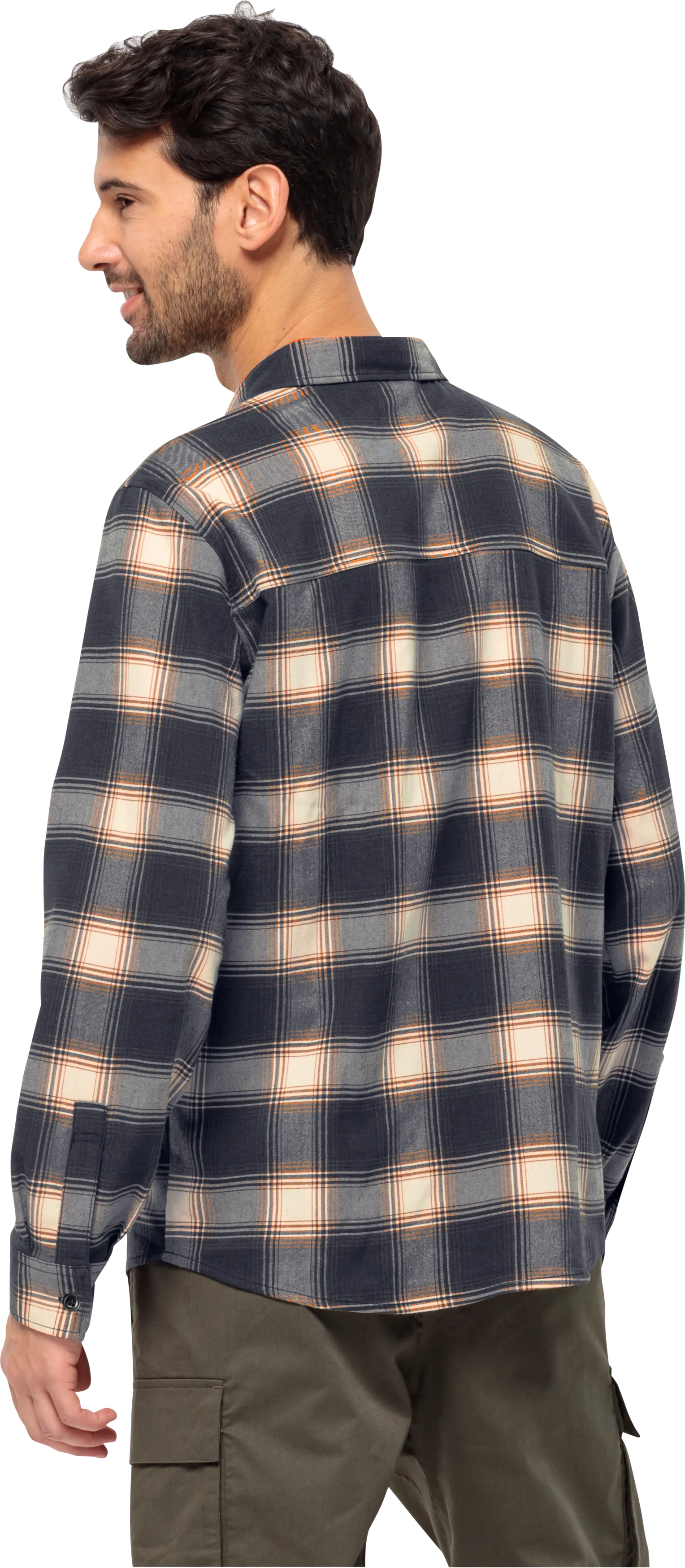 Jack Wolfskin Men&#x27;s Wanderweg Shirt Dark Navy | Buy Jack Wolfskin Men&#x27;s Wanderweg Shirt Dark Navy here | Outnorth