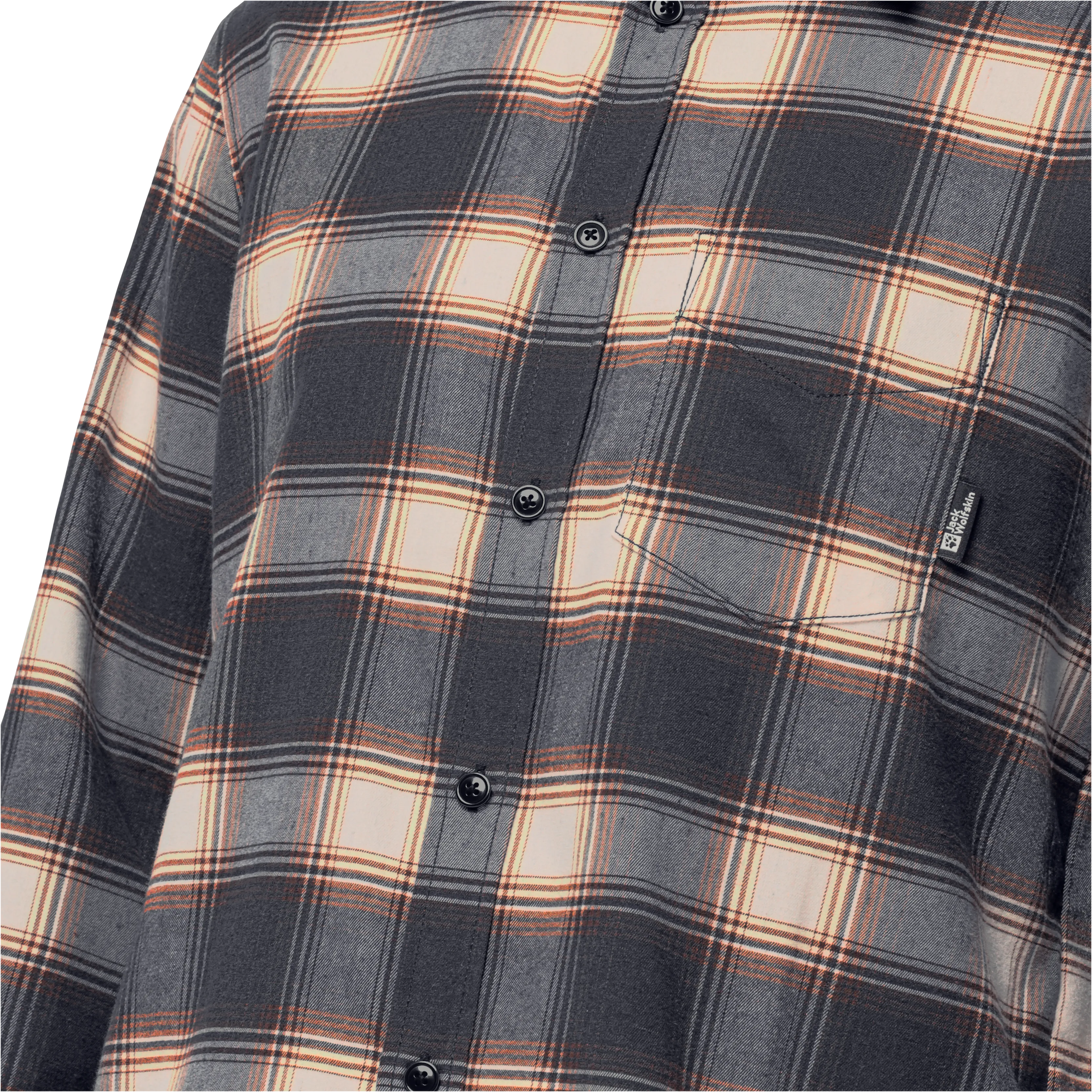 Jack Wolfskin Men&#x27;s Wanderweg Shirt Dark Navy | Buy Jack Wolfskin Men&#x27;s Wanderweg Shirt Dark Navy here | Outnorth