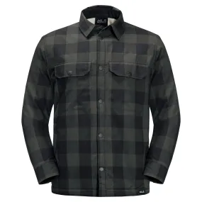 Jack Wolfskin Men&#x27;s Whiteville Shirt Bonsai Green Checks | Buy Jack Wolfskin Men&#x27;s Whiteville Shirt Bonsai Green Checks here | Outnorth