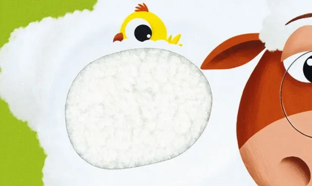 Janod Tactile Puzzle - Farm Animals