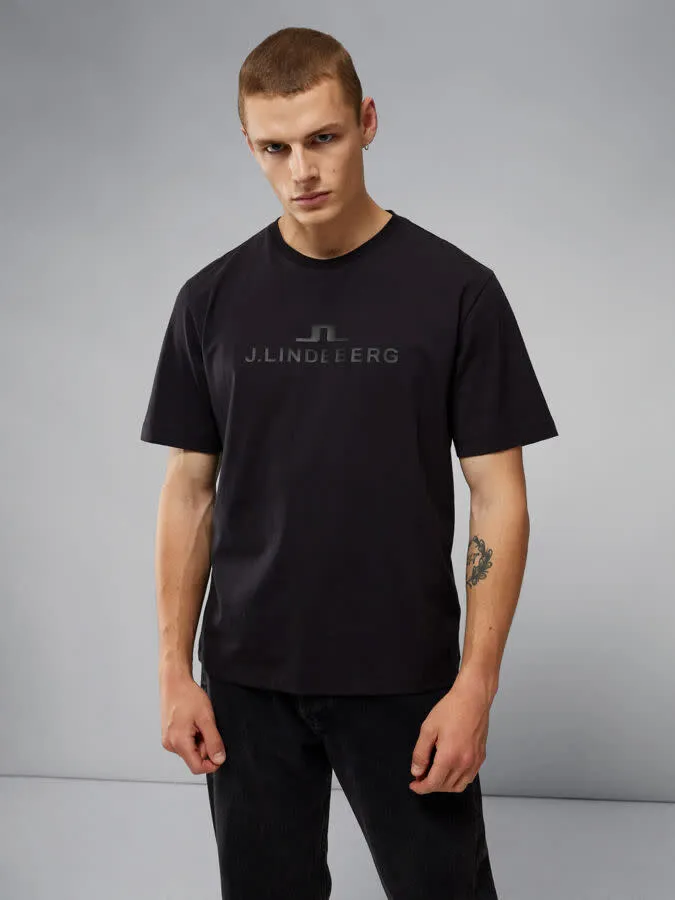 J.Lindeberg Men&#x27;s Alpha T-Shirt Black | Buy J.Lindeberg Men&#x27;s Alpha T-Shirt Black here | Outnorth