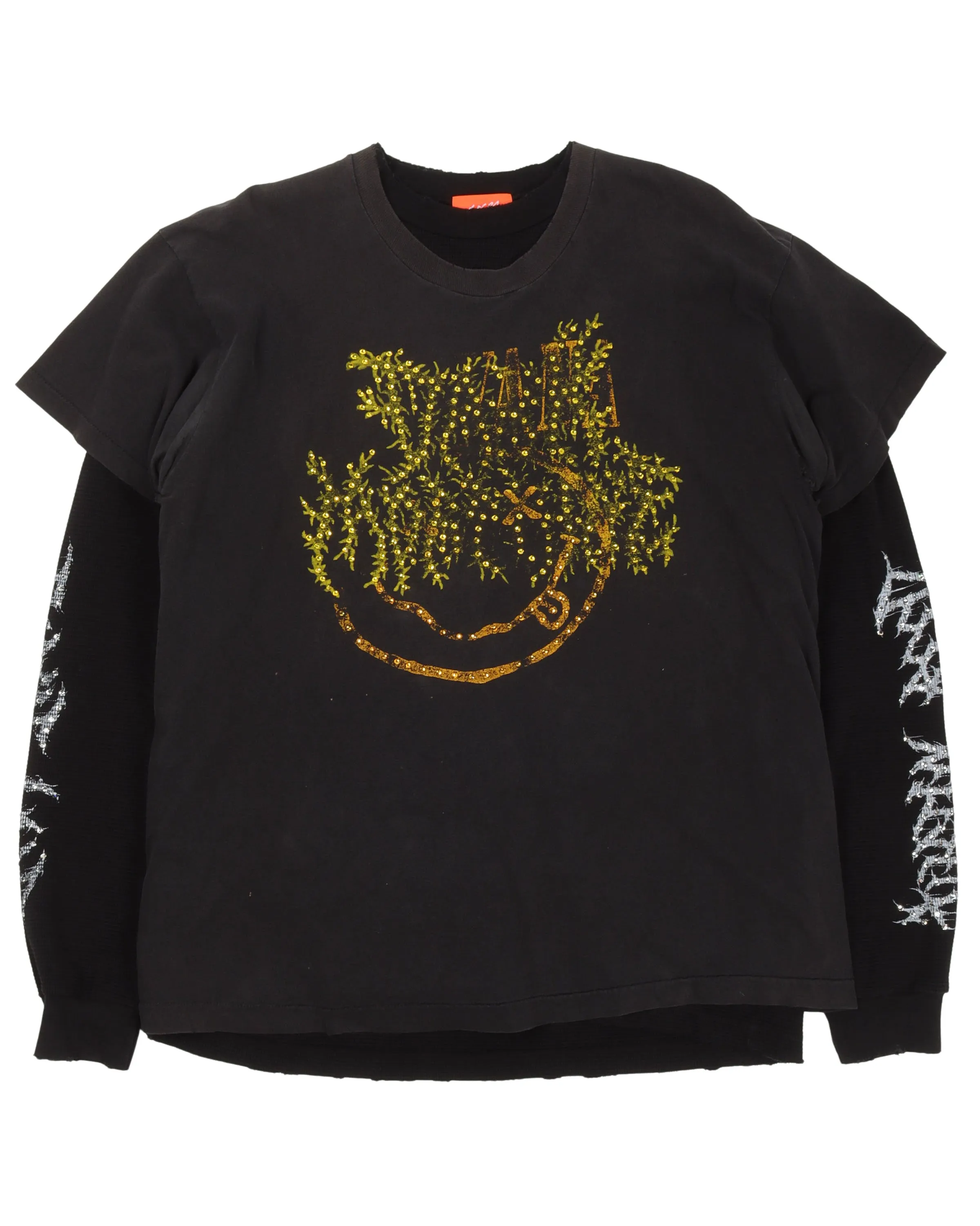 Justin Reed x Thrift Lord Nirvana Smiley T-Shirt