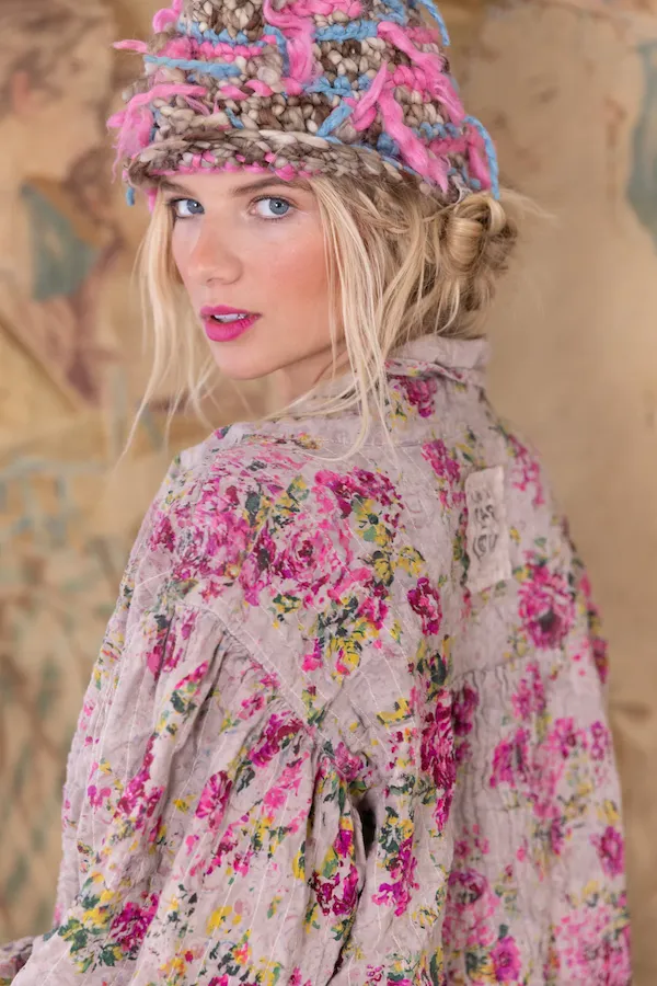 KALAMKARI QUILTED TORA SHIRT - TOP 1584