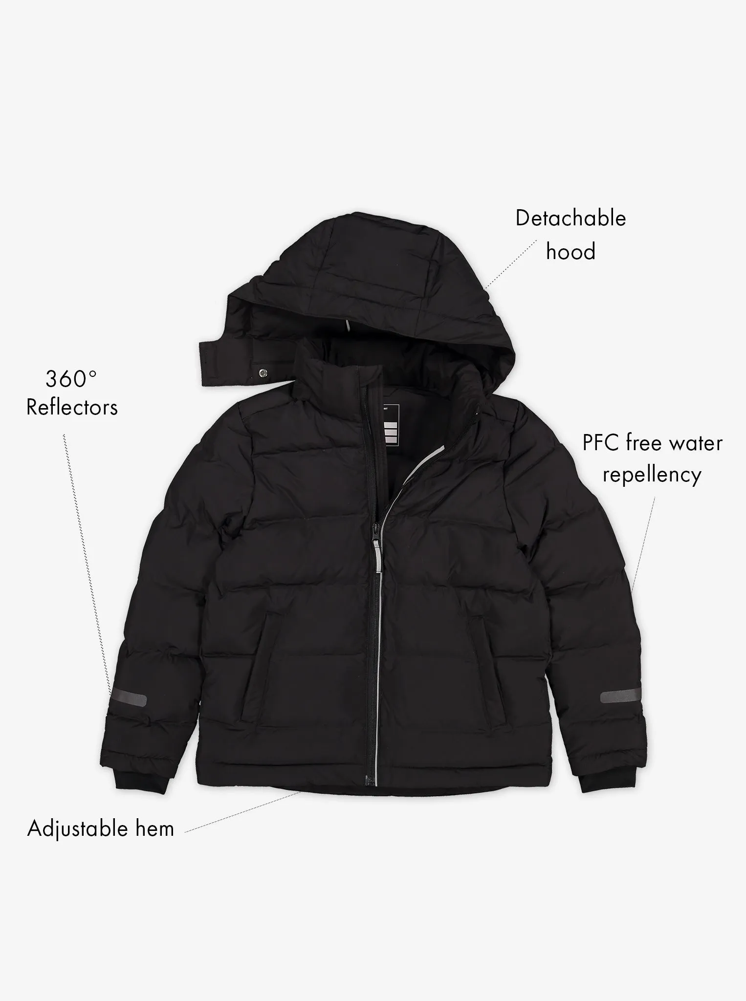 Kids Waterproof Puffer Jacket
