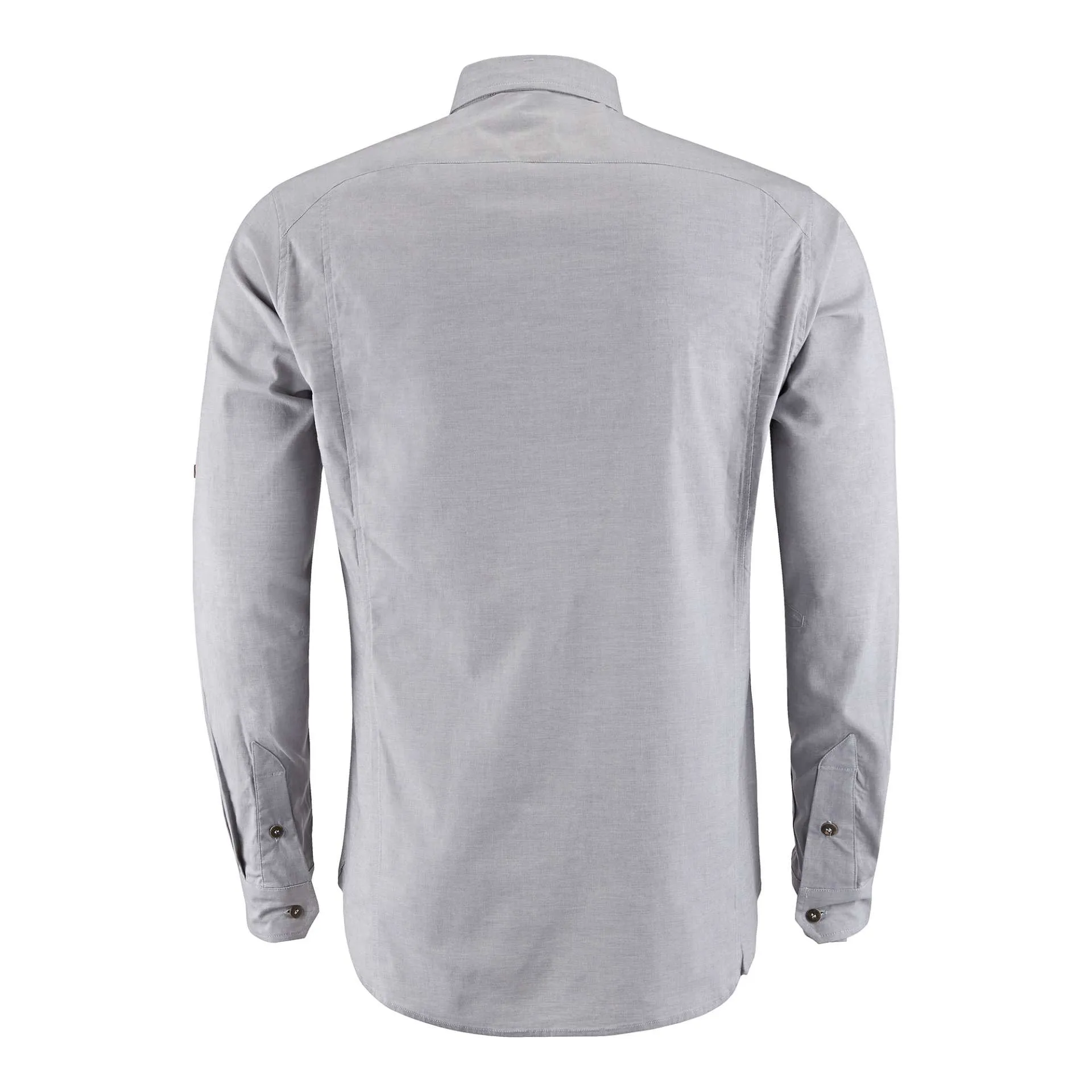 Klättermusen Men&#x27;s Lofn Shirt Grey Melange | Buy Klättermusen Men&#x27;s Lofn Shirt Grey Melange here | Outnorth