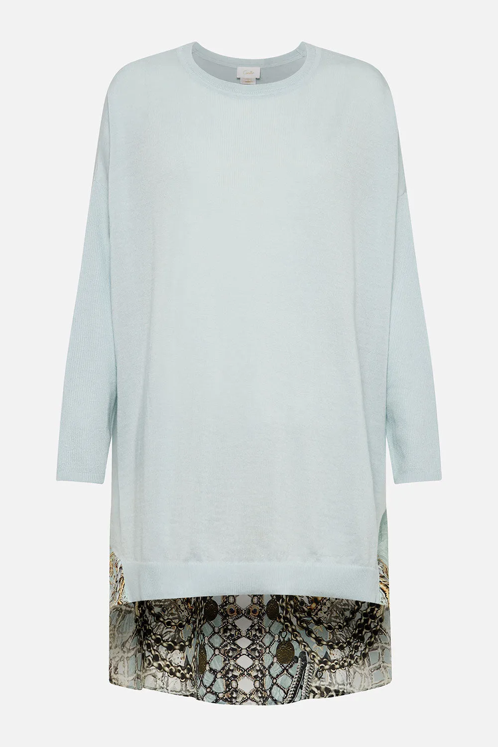 LONG SLEEVE JUMPER WITH PRINT BACK FREE ESPIRITU