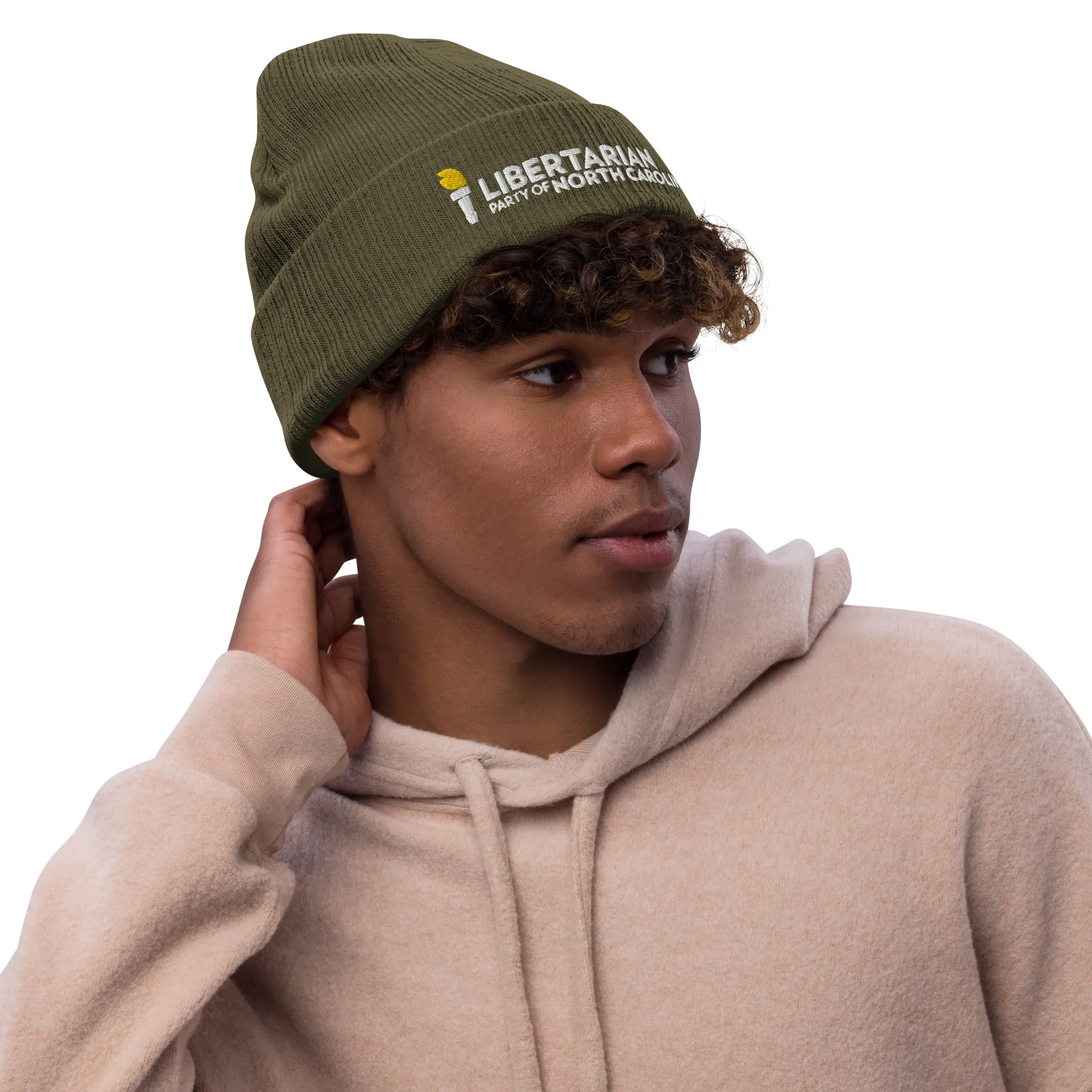LPNC Ribbed knit beanie
