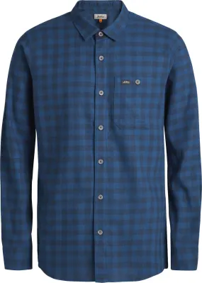 Lundhags Men&#x27;s Ekren Long Sleeve Shirt Light Navy | Buy Lundhags Men&#x27;s Ekren Long Sleeve Shirt Light Navy here | Outnorth