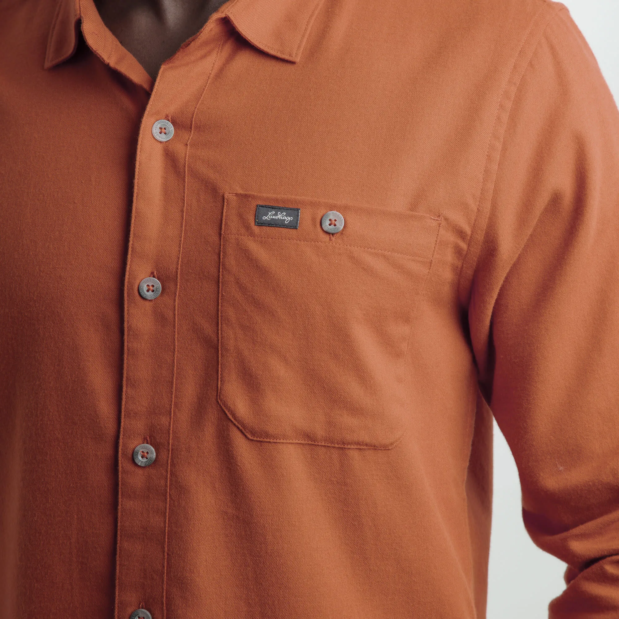Lundhags Men&#x27;s Ekren Solid Long Sleeve Shirt Amber | Buy Lundhags Men&#x27;s Ekren Solid Long Sleeve Shirt Amber here | Outnorth