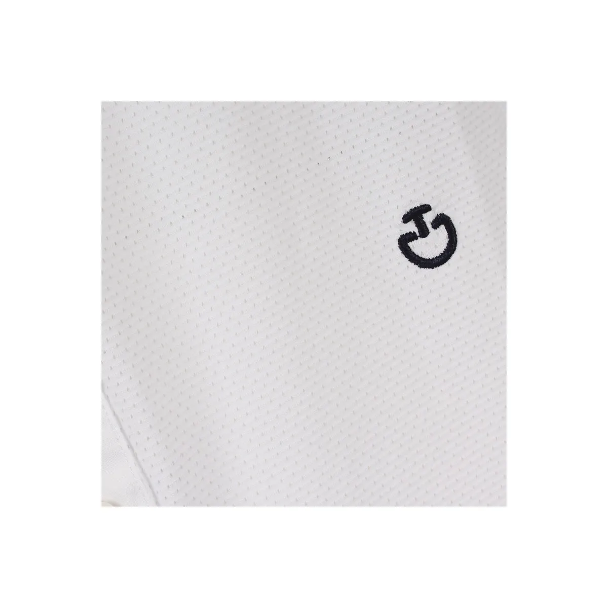 MEN SHOW/COMPETITION SHIRT BY CAVALLERIA TOSCANA, LONG SLEEVES,  IONS - COL. WHITE