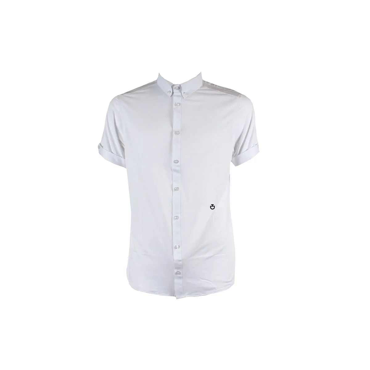 MEN SHOW/COMPETITION SHIRT BY CAVALLERIA TOSCANA MOD. IONS White