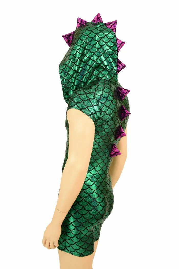 Mens Mardi Gras Dragon Romper