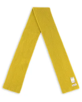 Merino Lambswool Sock Knit Scarf - Lime