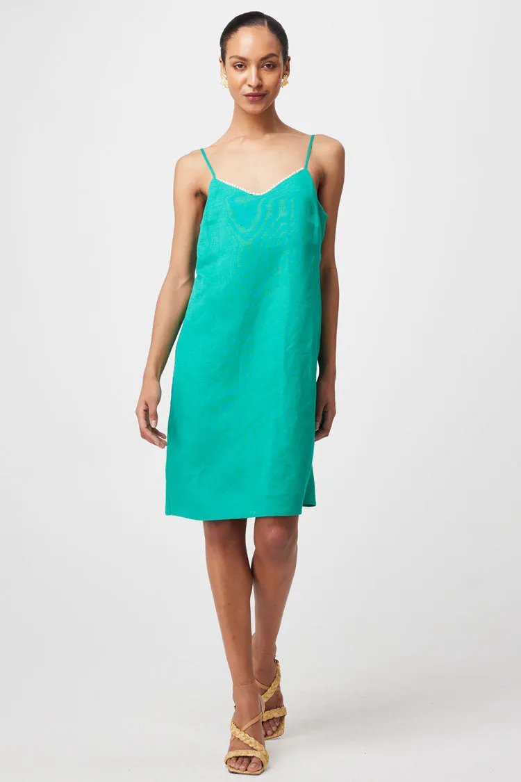 Morgan Embroidered Coat Dress