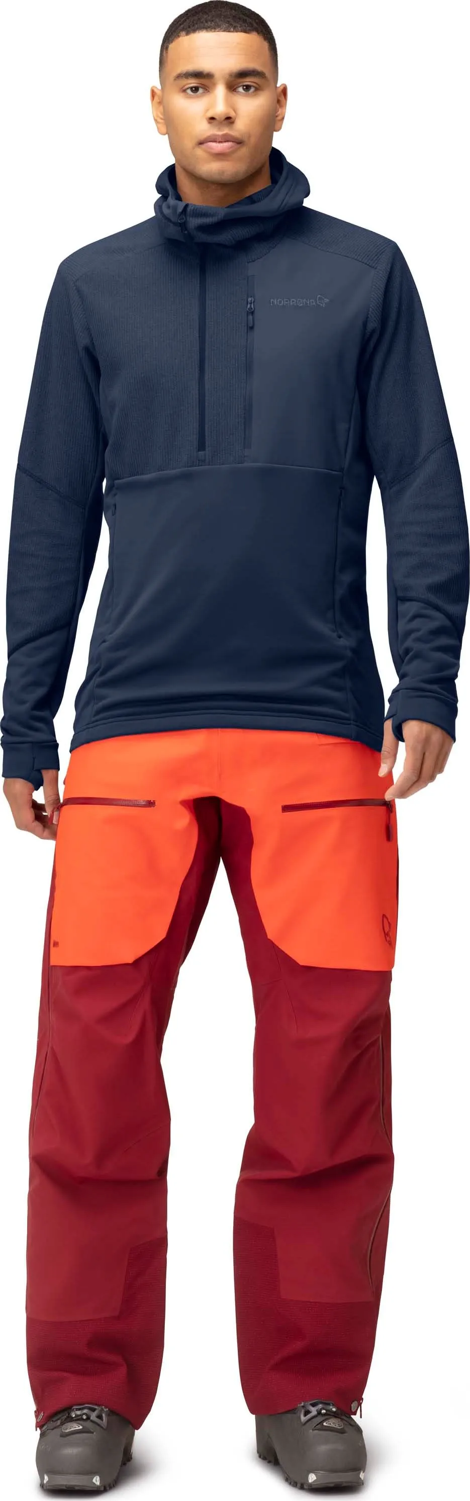Norrøna Men&#x27;s Lofoten Thermal Pro Hood Indigo Night | Buy Norrøna Men&#x27;s Lofoten Thermal Pro Hood Indigo Night here | Outnorth