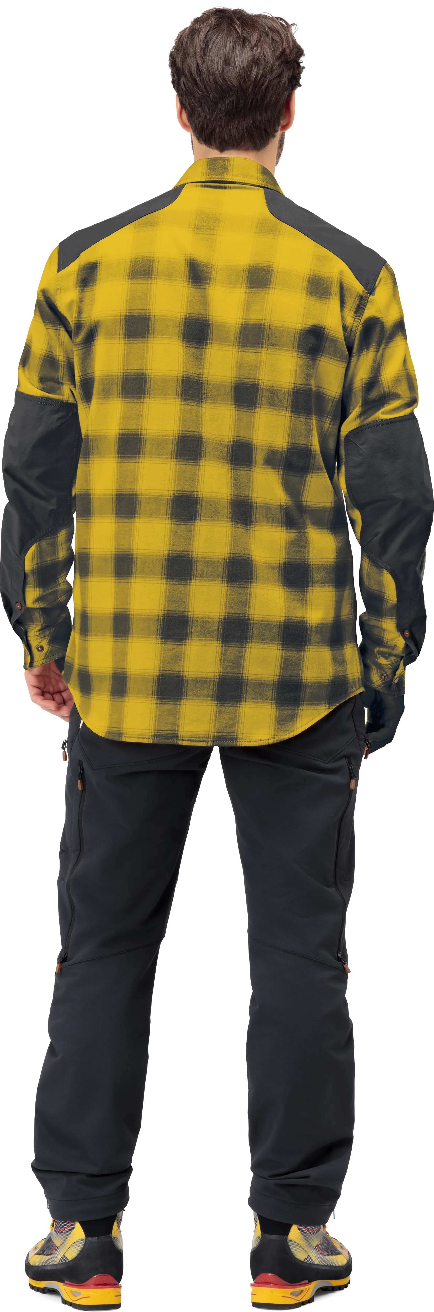 Norrøna Men&#x27;s Svalbard Flannel Shirt Golden Palm | Buy Norrøna Men&#x27;s Svalbard Flannel Shirt Golden Palm here | Outnorth