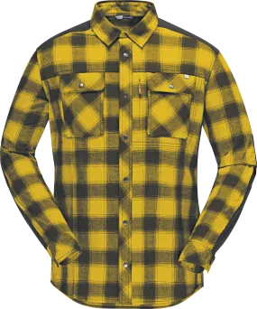 Norrøna Men&#x27;s Svalbard Flannel Shirt Golden Palm | Buy Norrøna Men&#x27;s Svalbard Flannel Shirt Golden Palm here | Outnorth