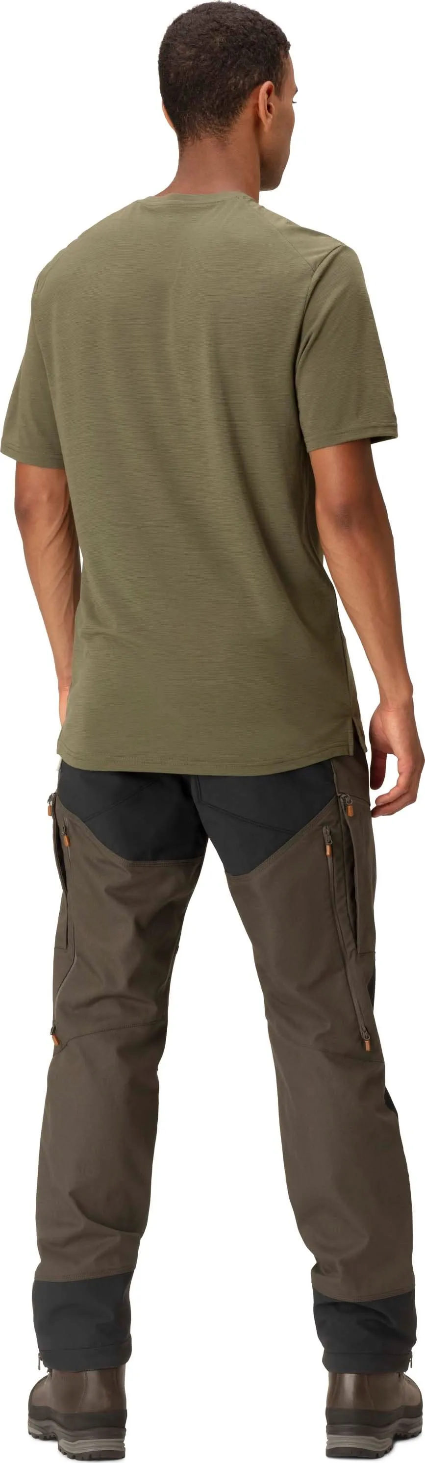 Norrøna Men&#x27;s Svalbard Wool T- Shirt Olive Night/Rosin | Buy Norrøna Men&#x27;s Svalbard Wool T- Shirt Olive Night/Rosin here | Outnorth
