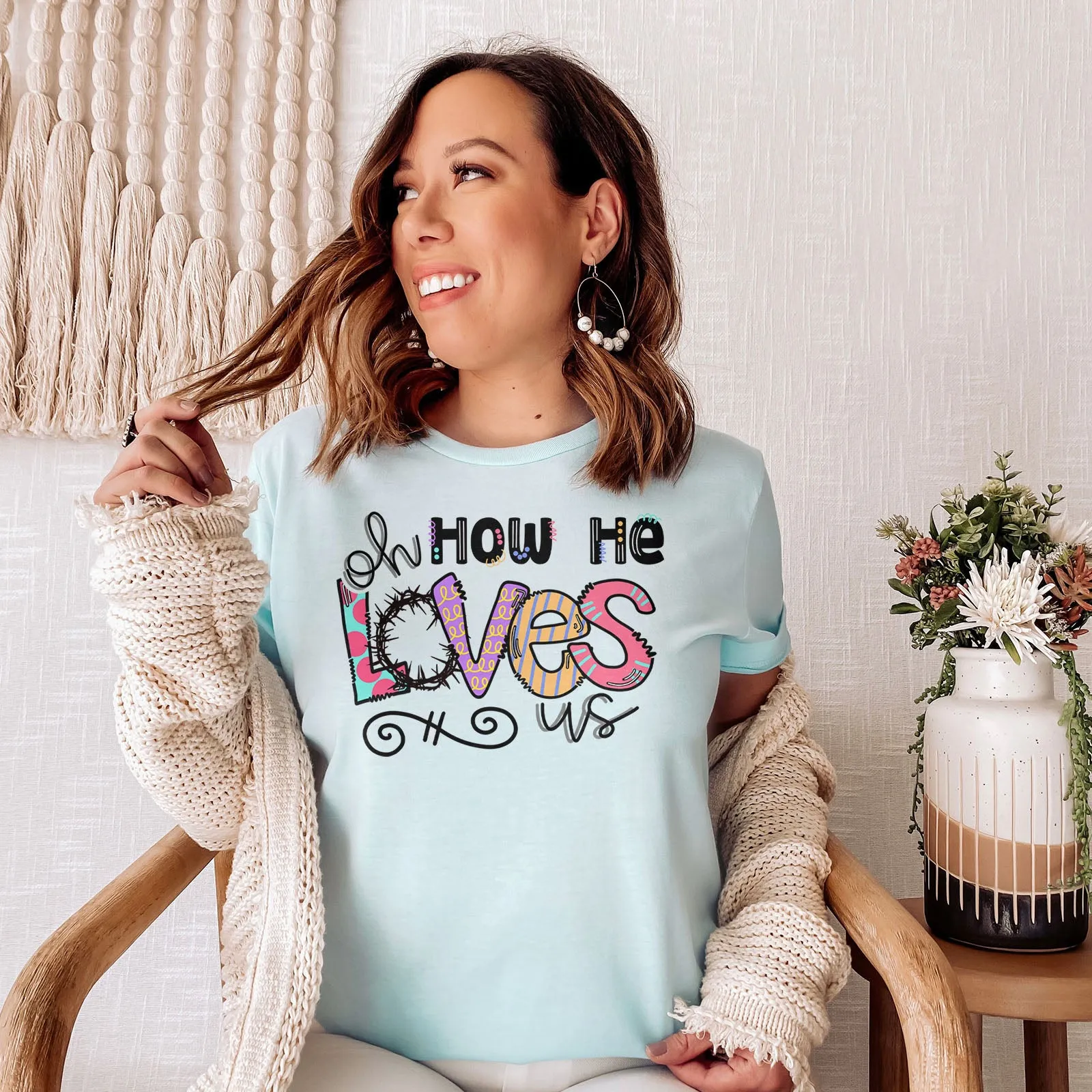 Oh How He Loves Us Tee