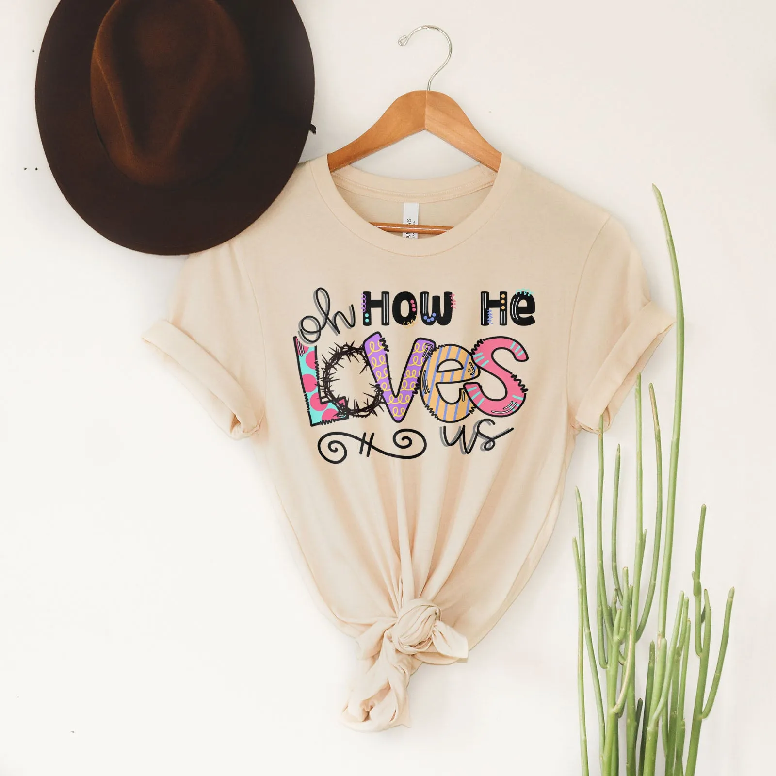Oh How He Loves Us Tee