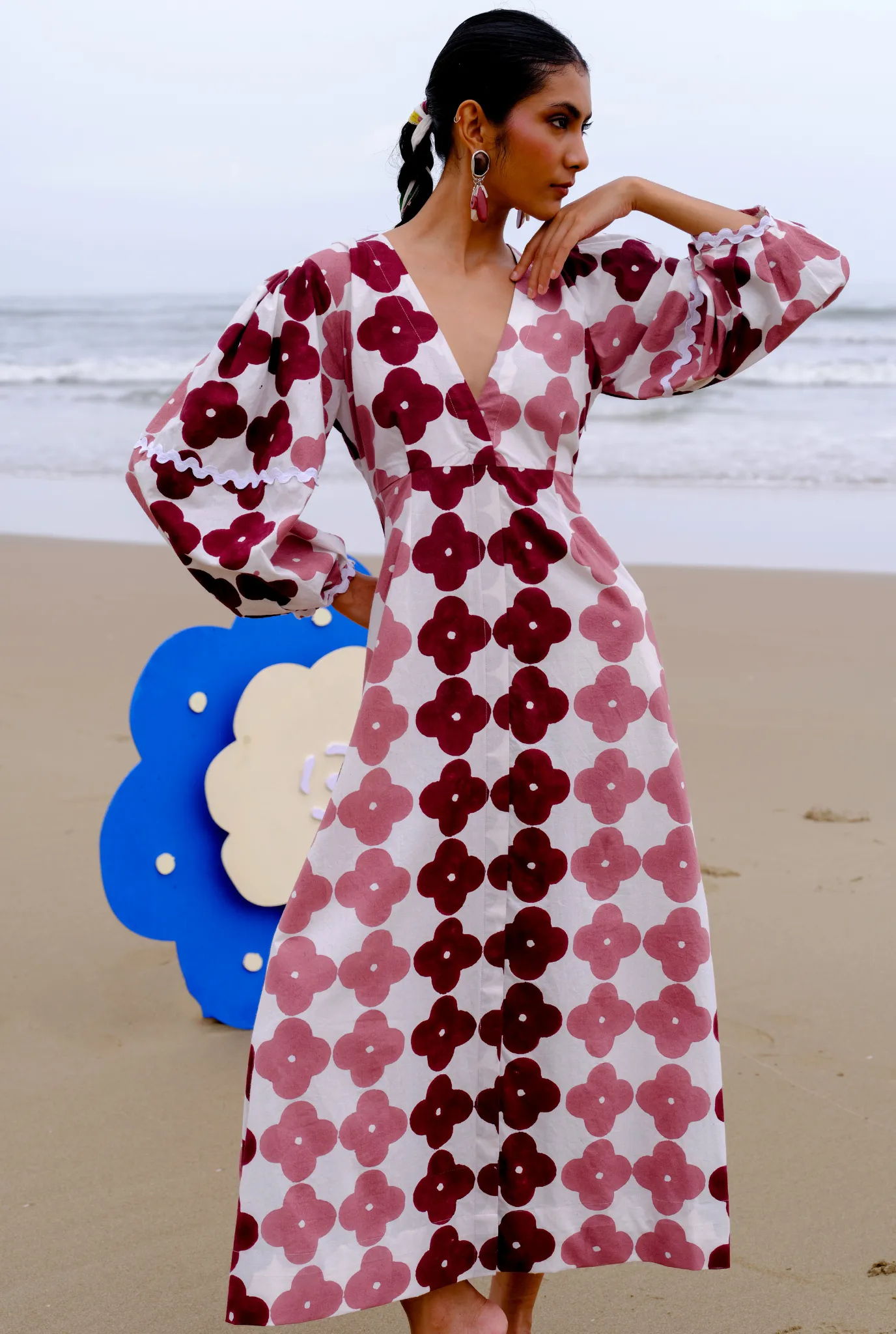 Okapi Peasant Dress