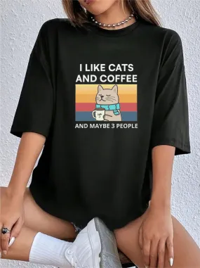 Only Like Cat Shirt