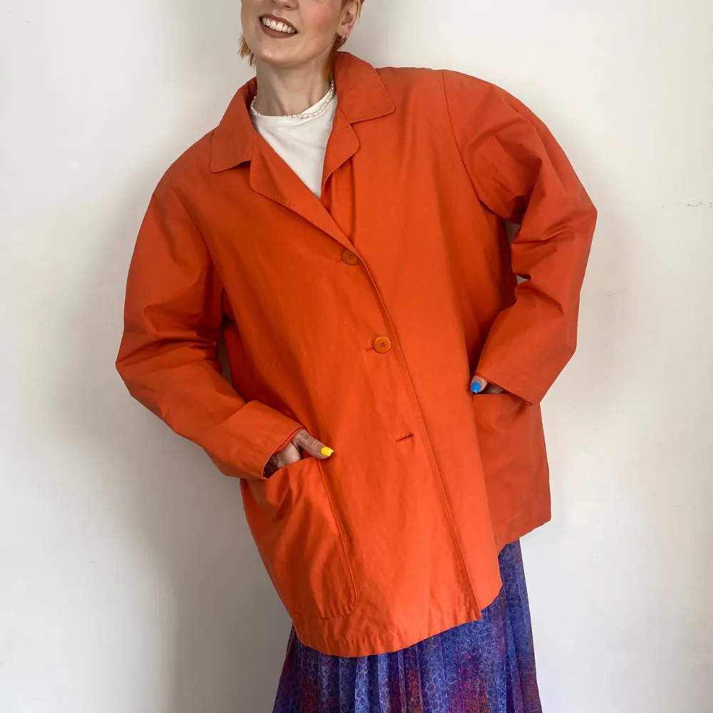 Orange Smart Coat - LARGE