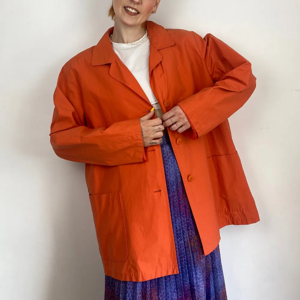 Orange Smart Coat - LARGE